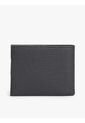 Billetera Gris De Cuero Con Inscripción Tommy Hilfiger de Tommy Hilfiger