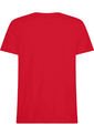 Camiseta Manga Corta Rojo Slim Fit Esencial En Algodón Tommy Hilfiger de Tommy Hilfiger