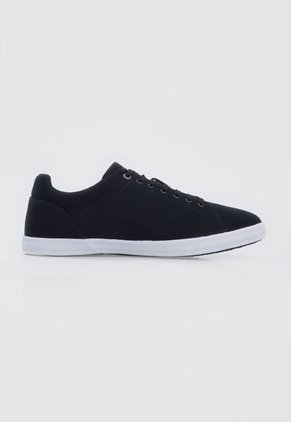 Tenis Lifestyle Azul Navy-Blanco Tommy Hilfiger Iconic Vulc Mesh Logo