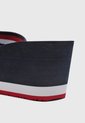 Sandalia Tacón Corrido TOMMY HILFIGER Azul de Tommy Hilfiger