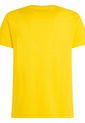 Camiseta De Corte Slim Fit En Algodón Hombre Amarillo Tommy Hilfiger de Tommy Hilfiger