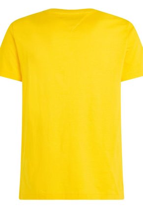 Camiseta De Corte Slim Fit En Algodón Hombre Amarillo Tommy Hilfiger