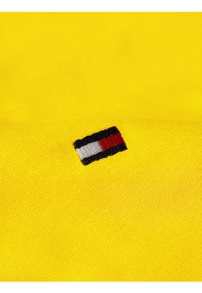 Camiseta De Corte Slim Fit En Algodón Hombre Amarillo Tommy Hilfiger