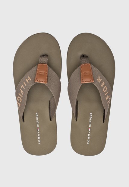 Sandalias Flip Flop TOMMY HILFIGER Verde Militar