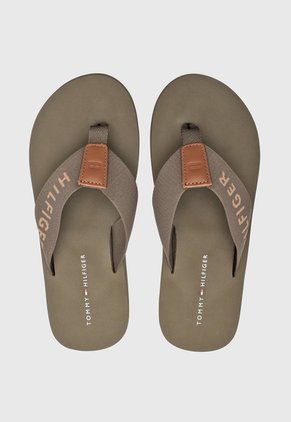 Sandalias Flip Flop TOMMY HILFIGER Verde Militar