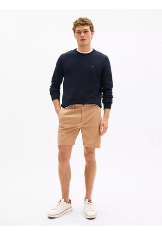Bermudas Beige De 7 Con Logo Tommy Hilfiger Tommy Hilfiger