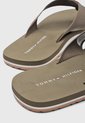 Sandalias Flip Flop TOMMY HILFIGER Verde Militar de Tommy Hilfiger