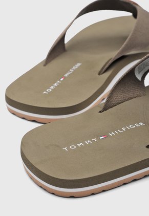 Sandalias Flip Flop TOMMY HILFIGER Verde Militar