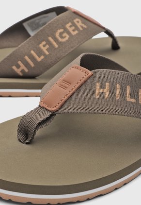 Sandalias Flip Flop TOMMY HILFIGER Verde Militar