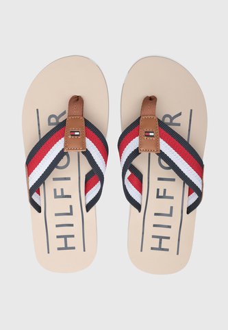 Sandalias Flip Flop TOMMY HILFIGER Beige Tommy Hilfiger