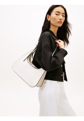 Bolso Beige Para Hombro TH Modern Tommy Hilfiger