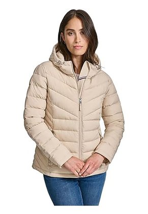 Chaqueta Negra Ligera Acolchada Tommy Hilfiger