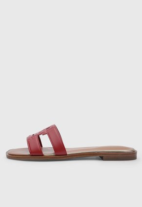 Sandalias Planas TOMMY HILFIGER Terenz Rojo