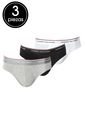 Trío Pantaloncillos Negro-Gris-Blanco Tommy Hilfiger de Tommy Hilfiger
