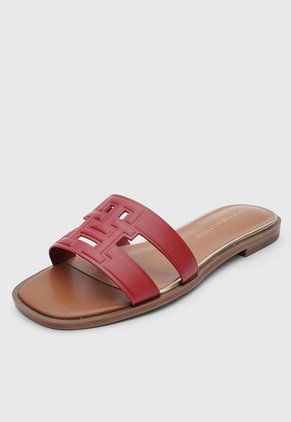 Sandalias Planas TOMMY HILFIGER Terenz Rojo