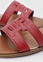 Sandalias Planas TOMMY HILFIGER Terenz Rojo de Tommy Hilfiger