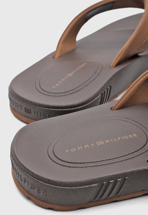 Sandalias Flip Flop TOMMY HILFIGER Café