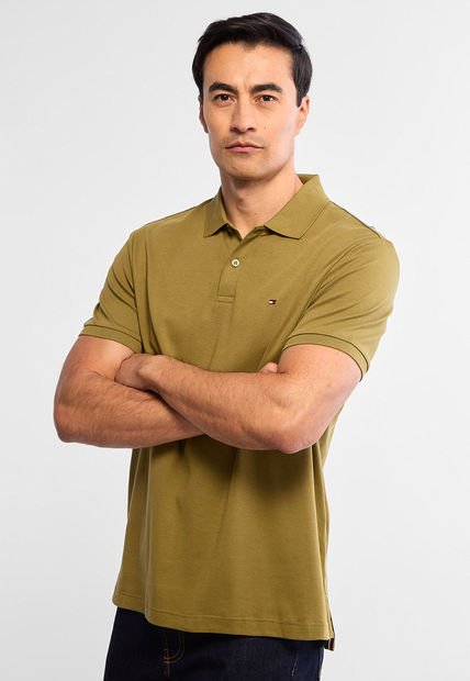 Polo TOMMY HILFIGER Verde Oliva
