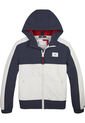 Cortavientos Azul Para Niño Oscura Color Block Con Diseño De Chicago Tommy Hilfiger de Tommy Hilfiger