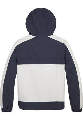 Cortavientos Azul Para Niño Oscura Color Block Con Diseño De Chicago Tommy Hilfiger
