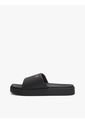 Sandalias Negro De Plataforma Con Monogramas TH Tommy Hilfiger de Tommy Hilfiger