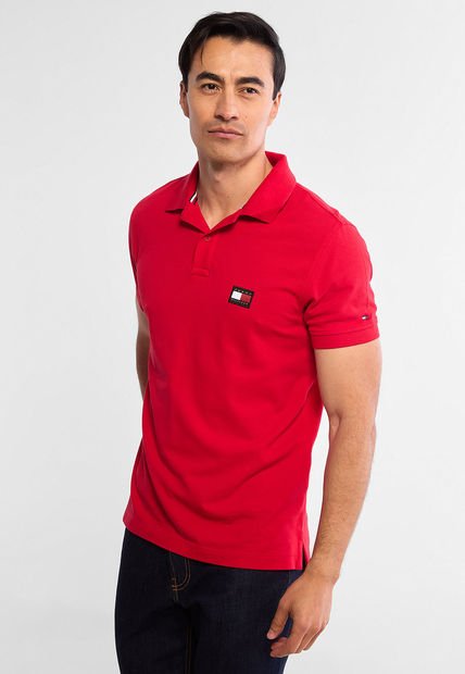 Polo TOMMY HILFIGER Rojo