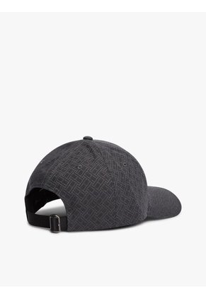 Gorra Negra De Béisbol Con Logo Corporate Tommy Hilfiger