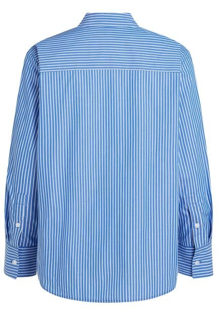 Camisa Azul Essential Poplin Tommy Hilfiger