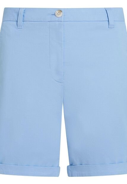 Bermudas Celeste De 9 De Corte Slim Tommy Hilfiger