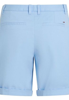 Bermudas Celeste De 9 De Corte Slim Tommy Hilfiger