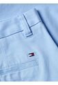 Bermudas Celeste De 9 De Corte Slim Tommy Hilfiger de Tommy Hilfiger