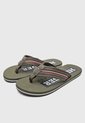 Sandalias Flip Flop TOMMY HILFIGER Verde Militar de Tommy Hilfiger