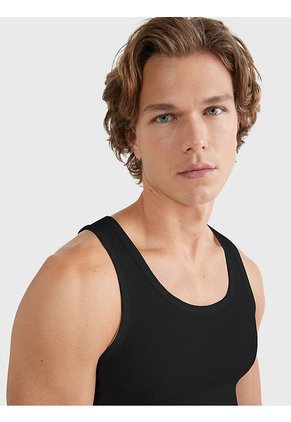 Pack De 3 Camisetas Negras Tipo Esqueleto Tommy Hilfiger