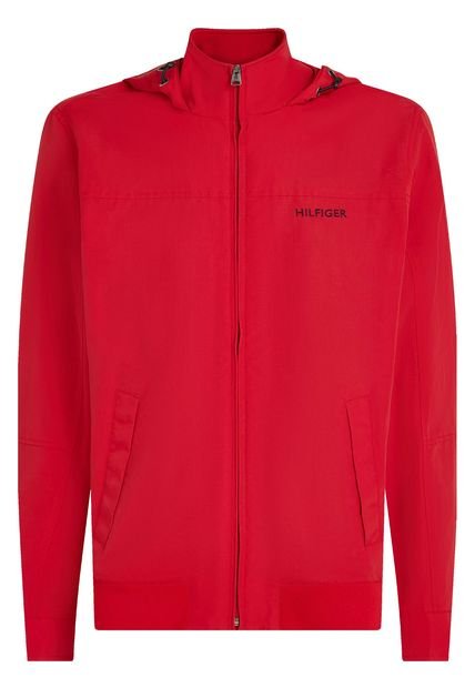 Chaqueta Roja Regatta Con Logo Tommy Hilfiger