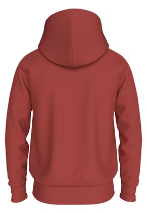 Buzo Rojo De Corte Regular Con Capota Tommy Hilfiger