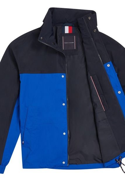 Chaqueta Plegable Hombre Azul Tommy Hilfiger