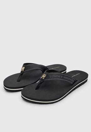 Sandalias Flip Flop TOMMY HILFIGER Negro