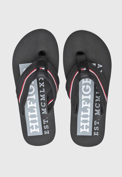 Sandalias Flip Flop TOMMY HILFIGER Negro