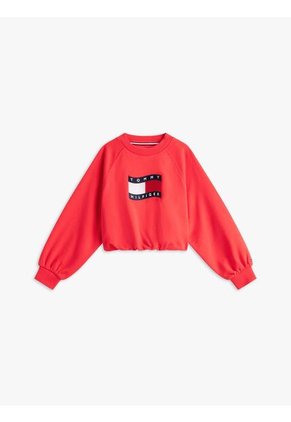 Saco Rojo Amplio Con Bajo Elástico Tommy Hilfiger