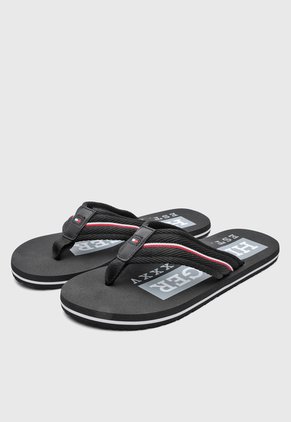Sandalias Flip Flop TOMMY HILFIGER Negro