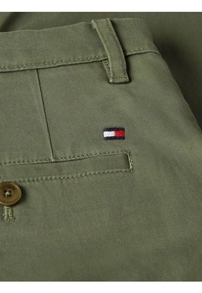 Pantalón Verde Chino Denton Con Pierna Recta Tommy Hilfiger