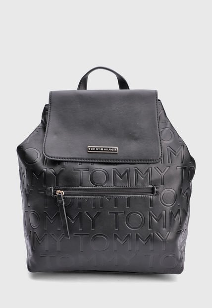 Morral  Negro-Dorado TOMMY HILFIGER