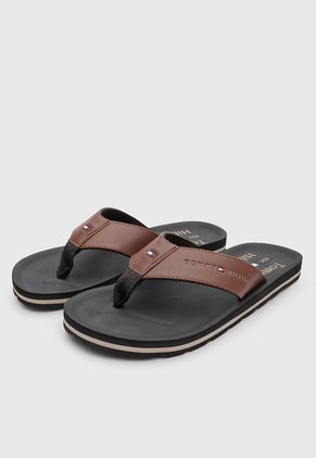 Sandalias Flip Flop TOMMY HILFIGER Odunan2 Café
