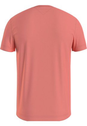 Camiseta De Corte Regular En Algodón Hombre Rosa Tommy Hilfiger