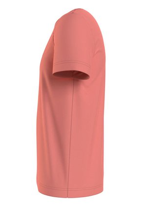 Camiseta De Corte Regular En Algodón Hombre Rosa Tommy Hilfiger