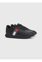 Tenis Con Logo De Tejido Trenzado Hombre Negro Tommy Hilfiger de Tommy Hilfiger