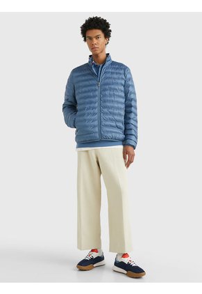Chaqueta Acolchada Plegable Hombre Azul Tommy Hilfiger