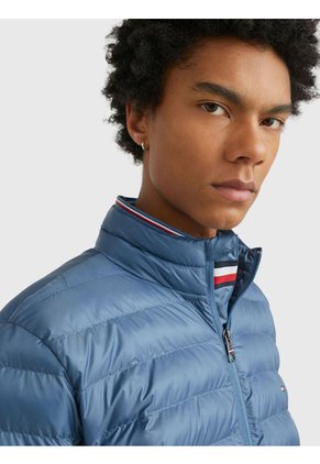 Chaqueta Acolchada Plegable Hombre Azul Tommy Hilfiger