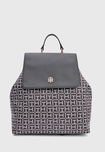 Morral  Negro-Blanco-Dorado TOMMY HILFIGER