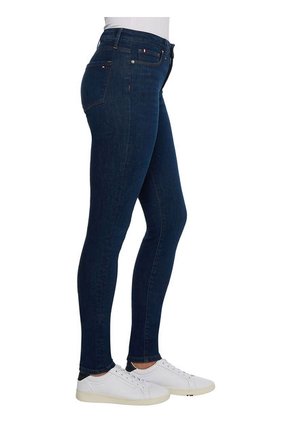 Pantalón De Mezclilla En Skinny Fit Mujer Azul Tommy Hilfiger